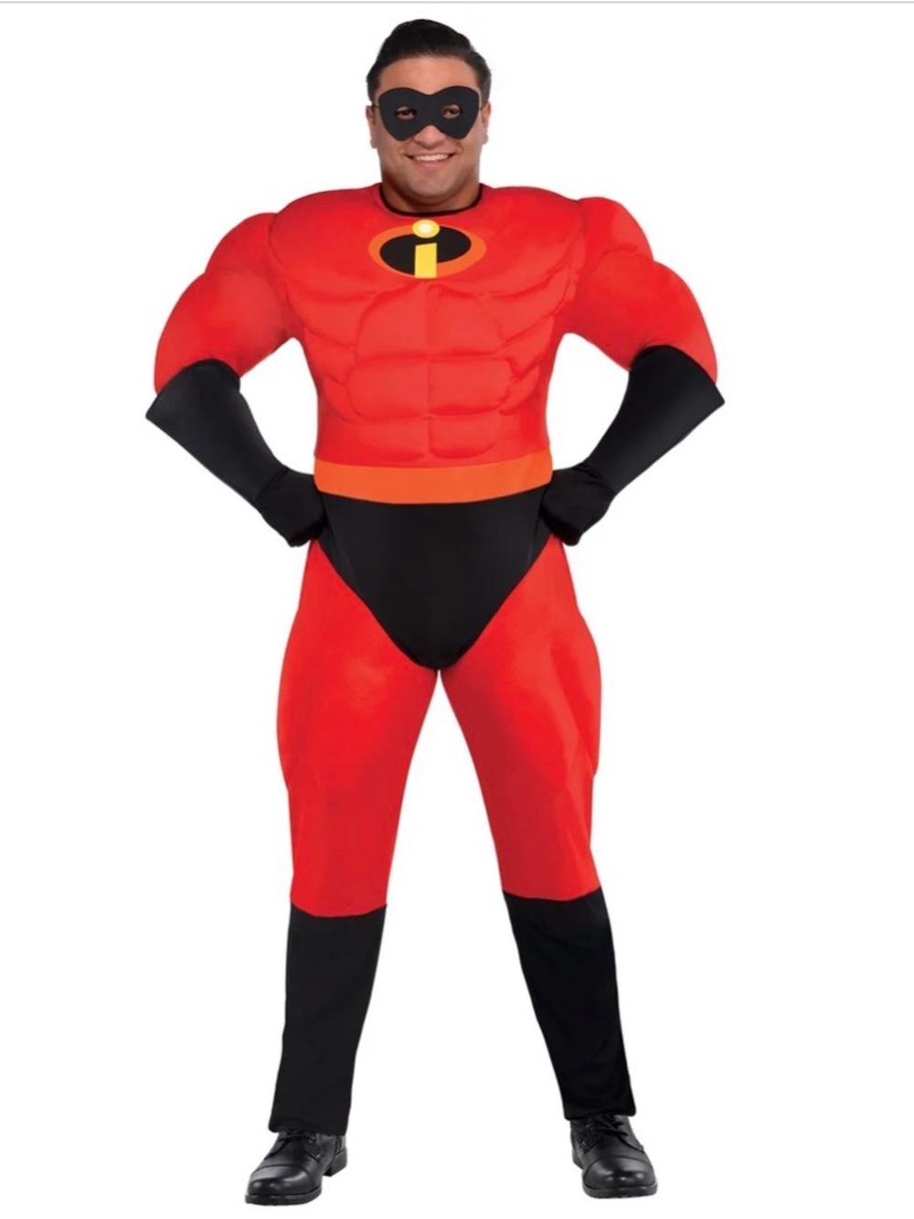 Amscan The Incredibles Mr.Incredible adult 2Xl costume. NWT (hs)